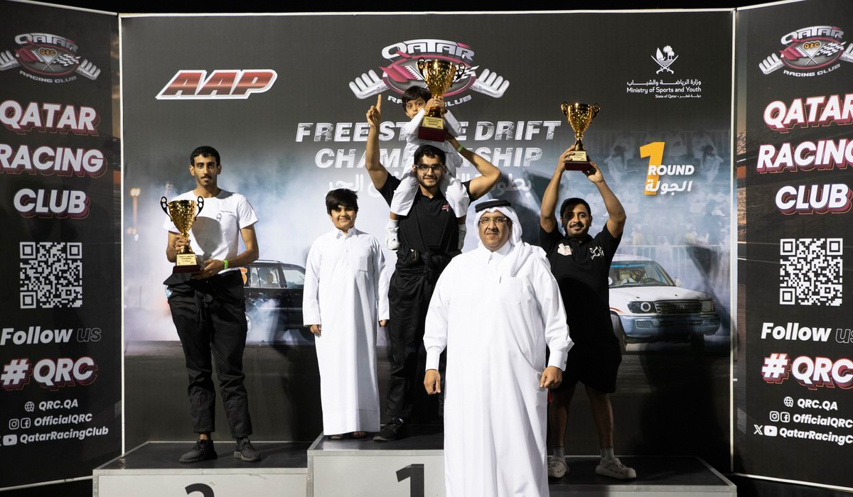 First Round of Qatar Freestyle Drift Championship Winds Up